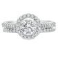 Cubic Zirconia CZ SS Bridal Sterling Silver
