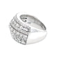 3.00ct Diamond Wedding Band Ring 10KT White Gold