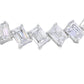 Lab Grown Diamond Tennis Bracelet 14KT White Gold