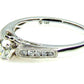 .50ct Diamond Eng Only 14KT White Gold