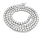 15.14ct Moissanite Tennis Necklace Sterling Silver