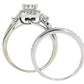1.00ct Diamond Engagement Ring Set 10KT White Gold