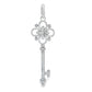 .66ct Moissanite Fashion Pendants Sterling Silver
