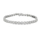 Lab Grown Diamond Tennis Bracelet 10KT White Gold