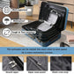 Inky Blue 12 Piece Abs Hardshell Luggage Set with Spinner Wheels