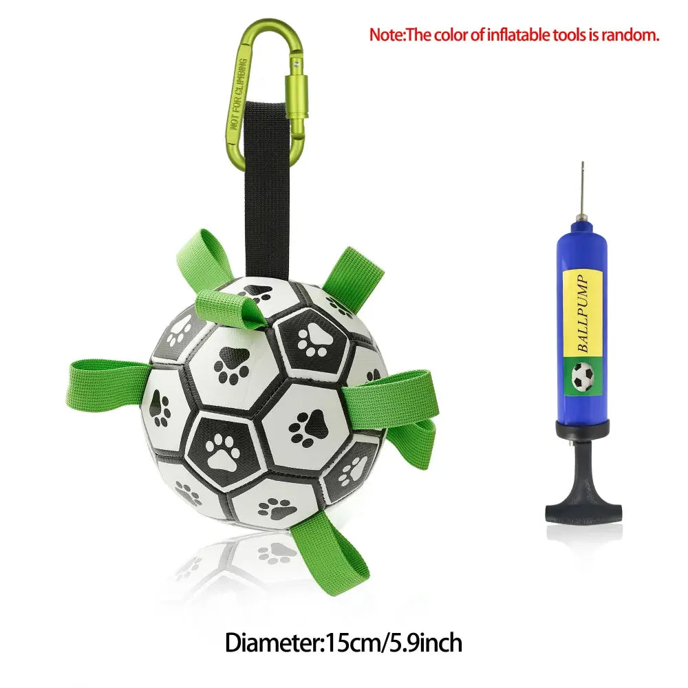 Interactive Halloween Dog Soccer Ball with Grab Tabs