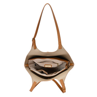 Isabelle 2 in 1 Scoop Neck Tote