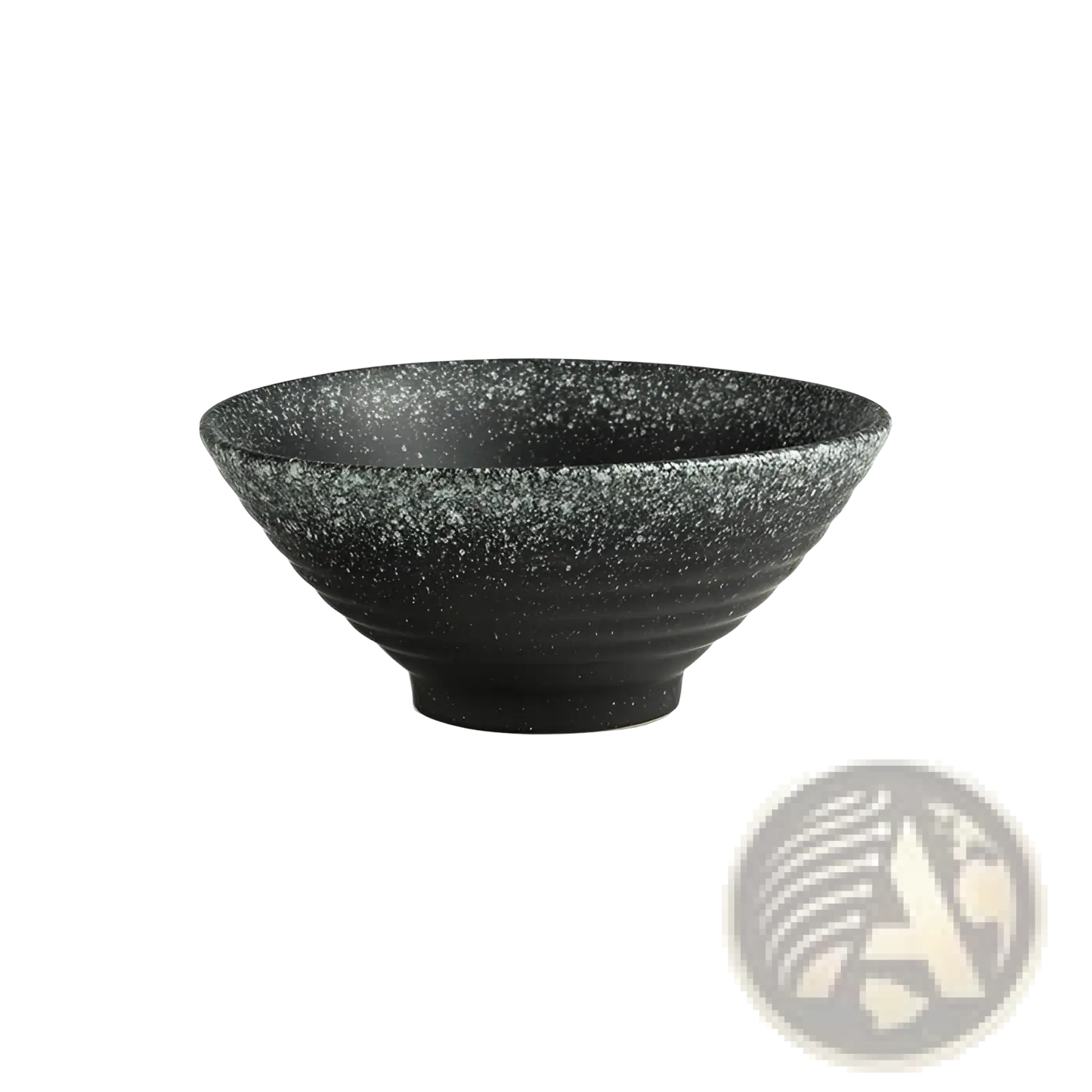 Japanese Ceramic Bowls Rustic Speckled Tableware Set