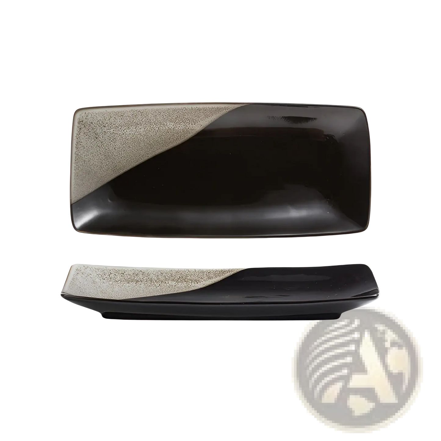 Japanese Ceramic Sushi Plates Rectangular Trays
