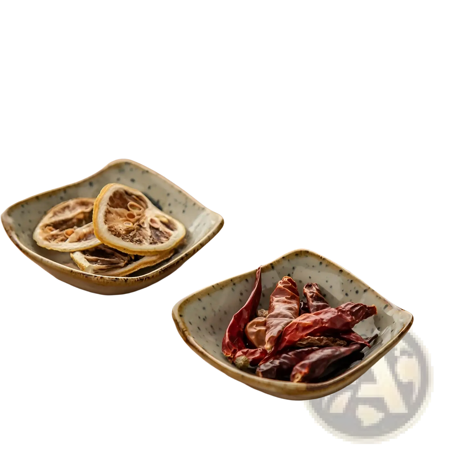 Japanese Style Ceramic Sea Creature Sauce Dish Set