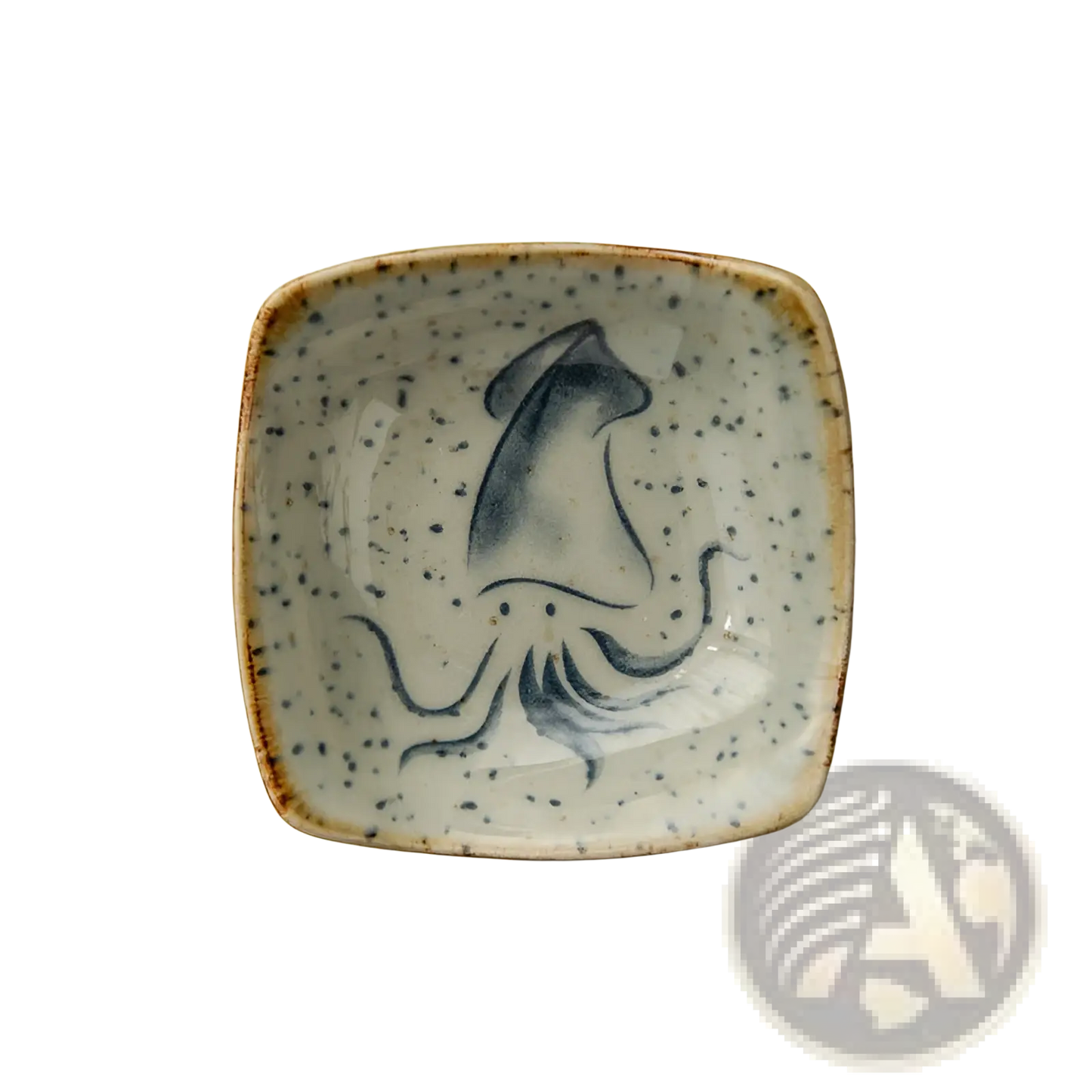 Japanese Style Ceramic Sea Creature Sauce Dish Set