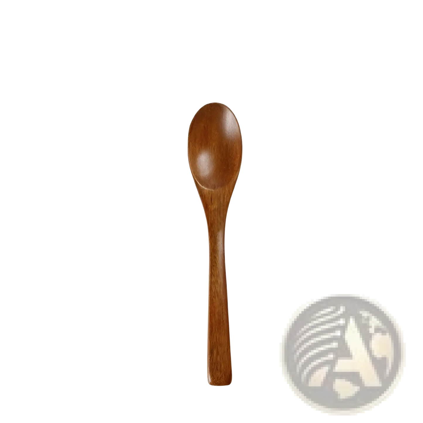 Japanese Wooden Honey Spoon Handcrafted Hemu Wood