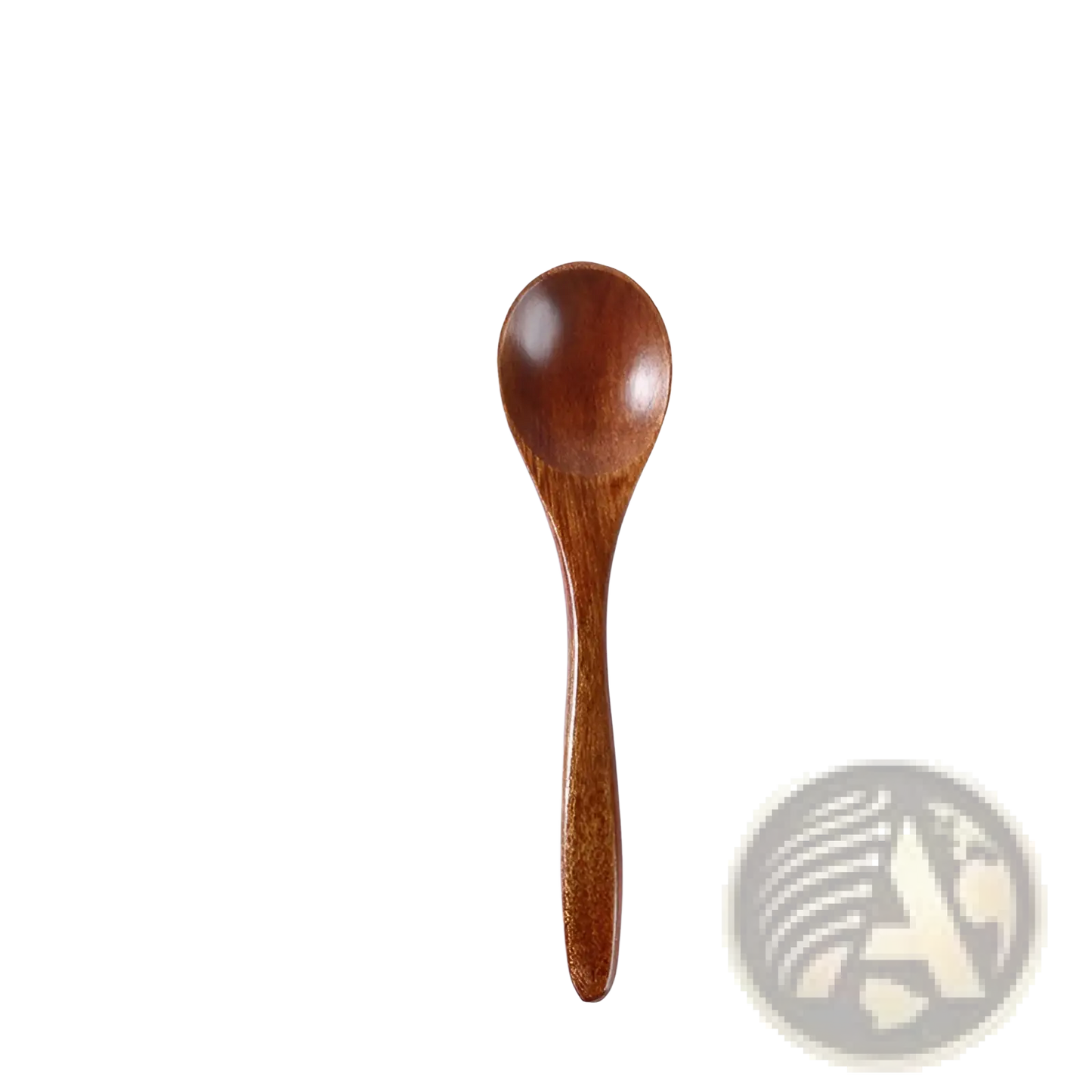 Japanese Wooden Honey Spoon Handcrafted Hemu Wood