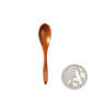 Japanese Wooden Honey Spoon Handcrafted Hemu Wood