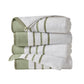 Decorative Cotton Stripe Bath Towel Set - Noelle Collection
