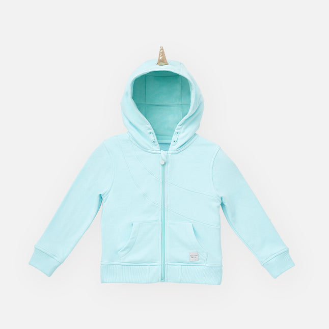 Cubcoats Kids Transforming 2 in 1 Nell Zip up Unisex Blue