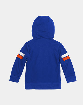 Cubcoats Kid's Toddler  New York Mets 2-in-1 Transforming Full-Zip Hoodie & Soft Plushie Royal
