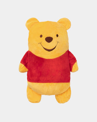 Cubcoats Pooh 2-in-1 Transforming Classic Zip-Up Hoodie & Soft Plushie Red Unisex
