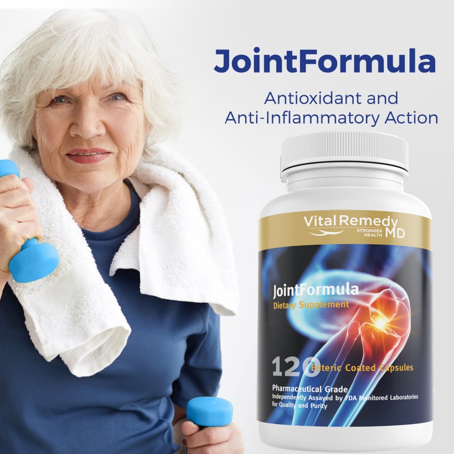 Vital Remedy MD JointFormula - 120 capsules