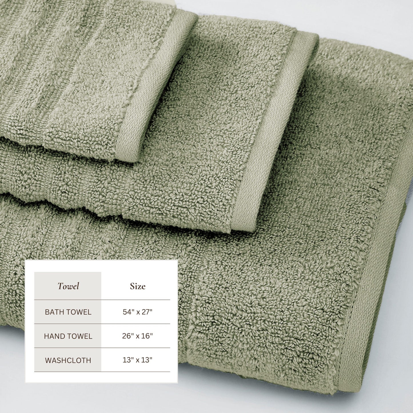 Luxury Cotton Towels - Karina Collection