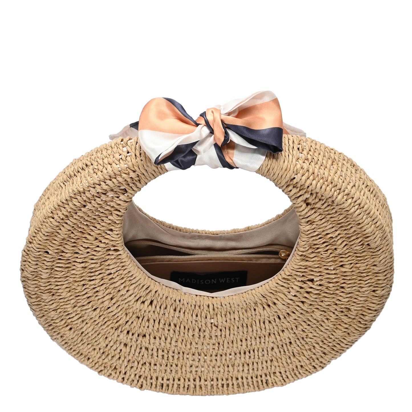 Juliette Straw Satchel