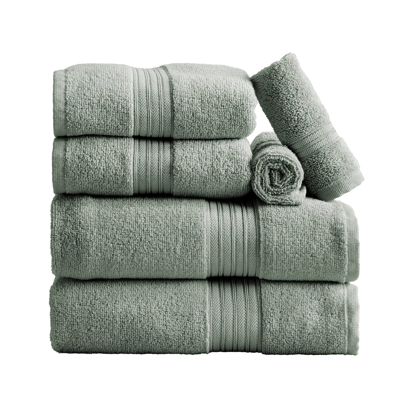 Cotton Terry Bath Towel Set - Cooper Collection