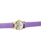Kids Cartoon Cat Face Quartz Watch with Gold Frame