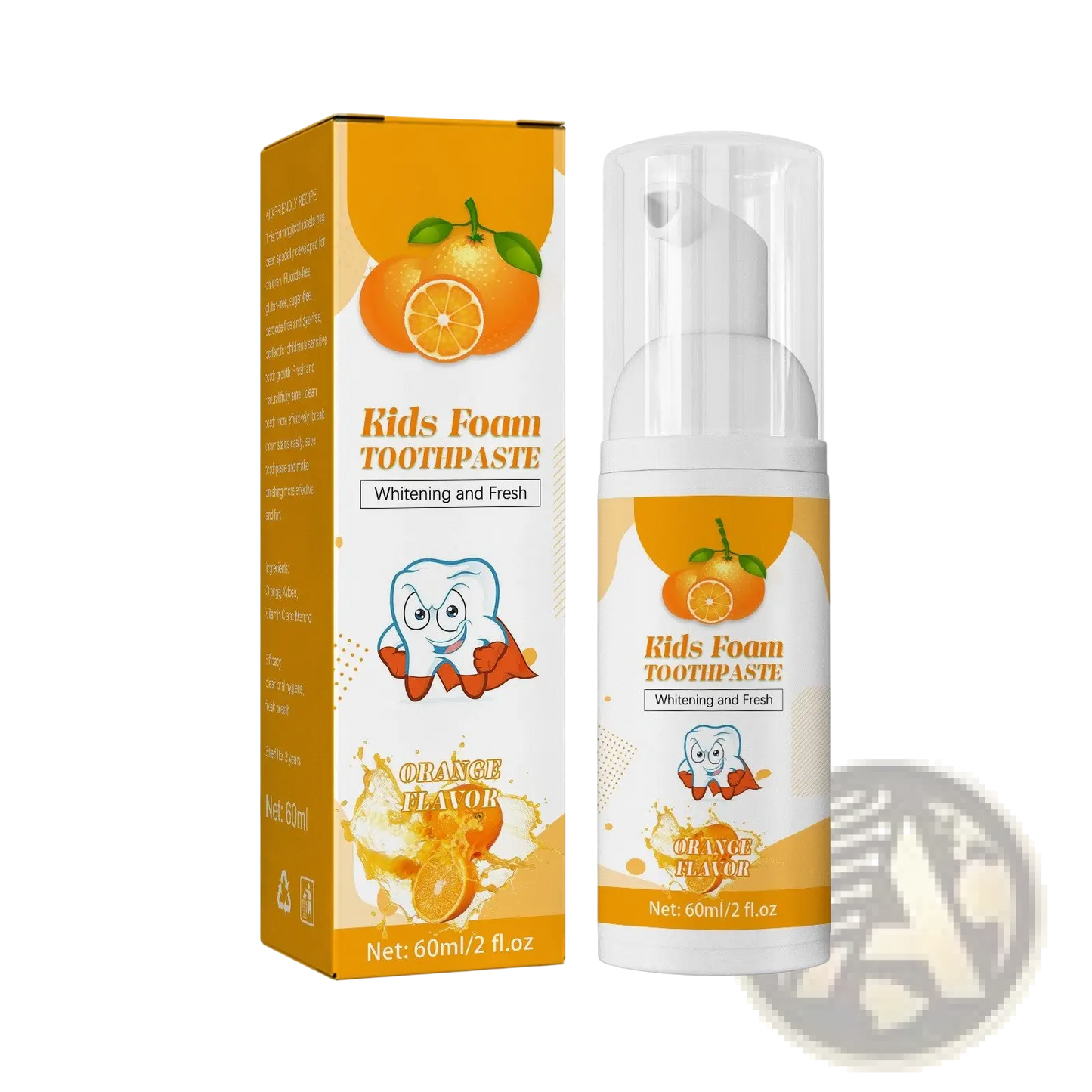Kids Foam Toothpaste 60ml Cavity Protection Blueberry