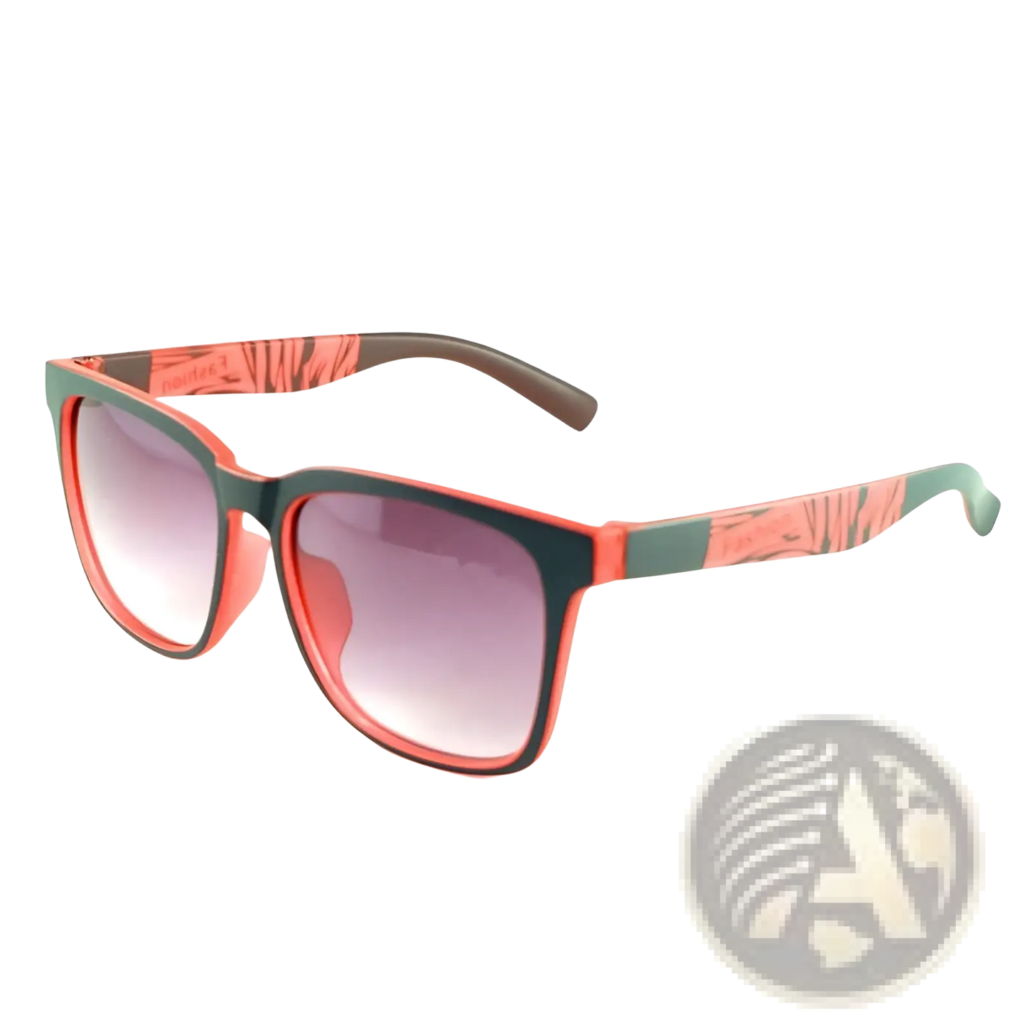 Kids Square Gradient Lens Fashion Sports Sunglasses