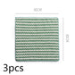 Super Absorbent Striped Coral Fleece Kitchen Cleaning Cloths
