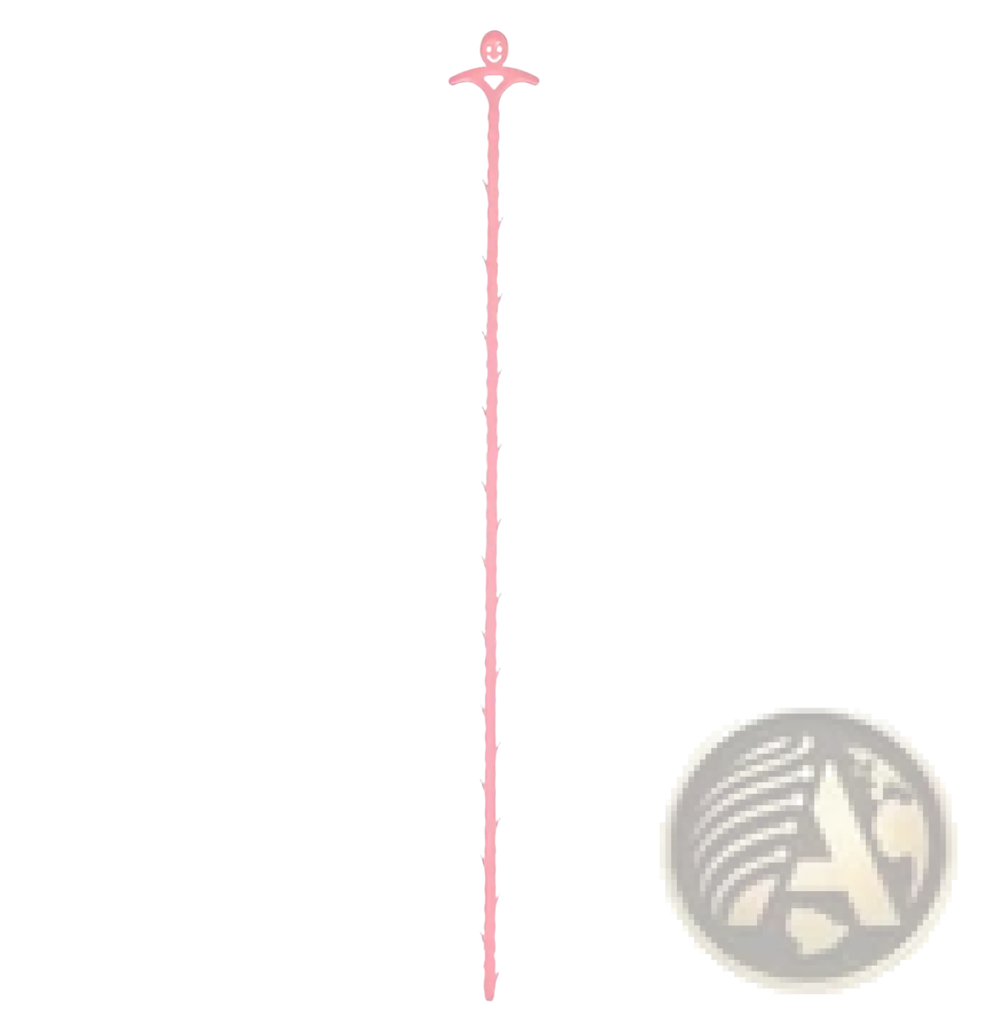 Kitchen Pipe Dredging Hook Smiling Drain Snake 51cm