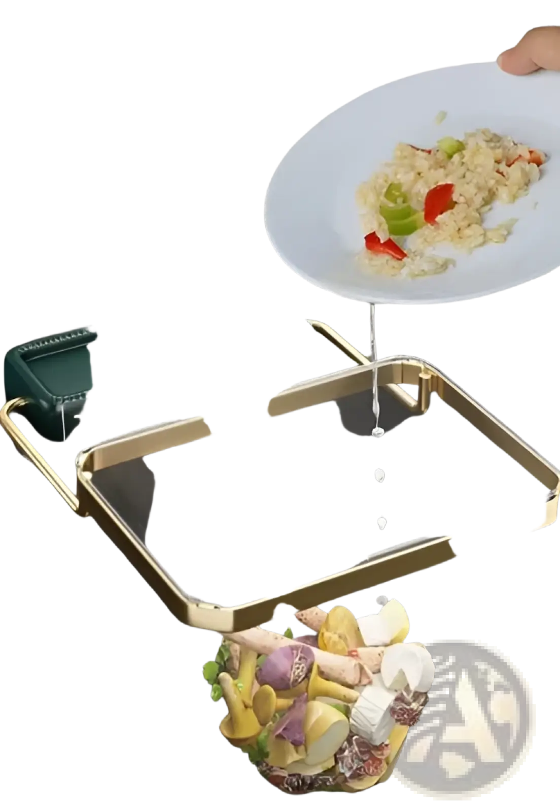 Kitchen Sink Filter Rack with Mesh Strainer Bags