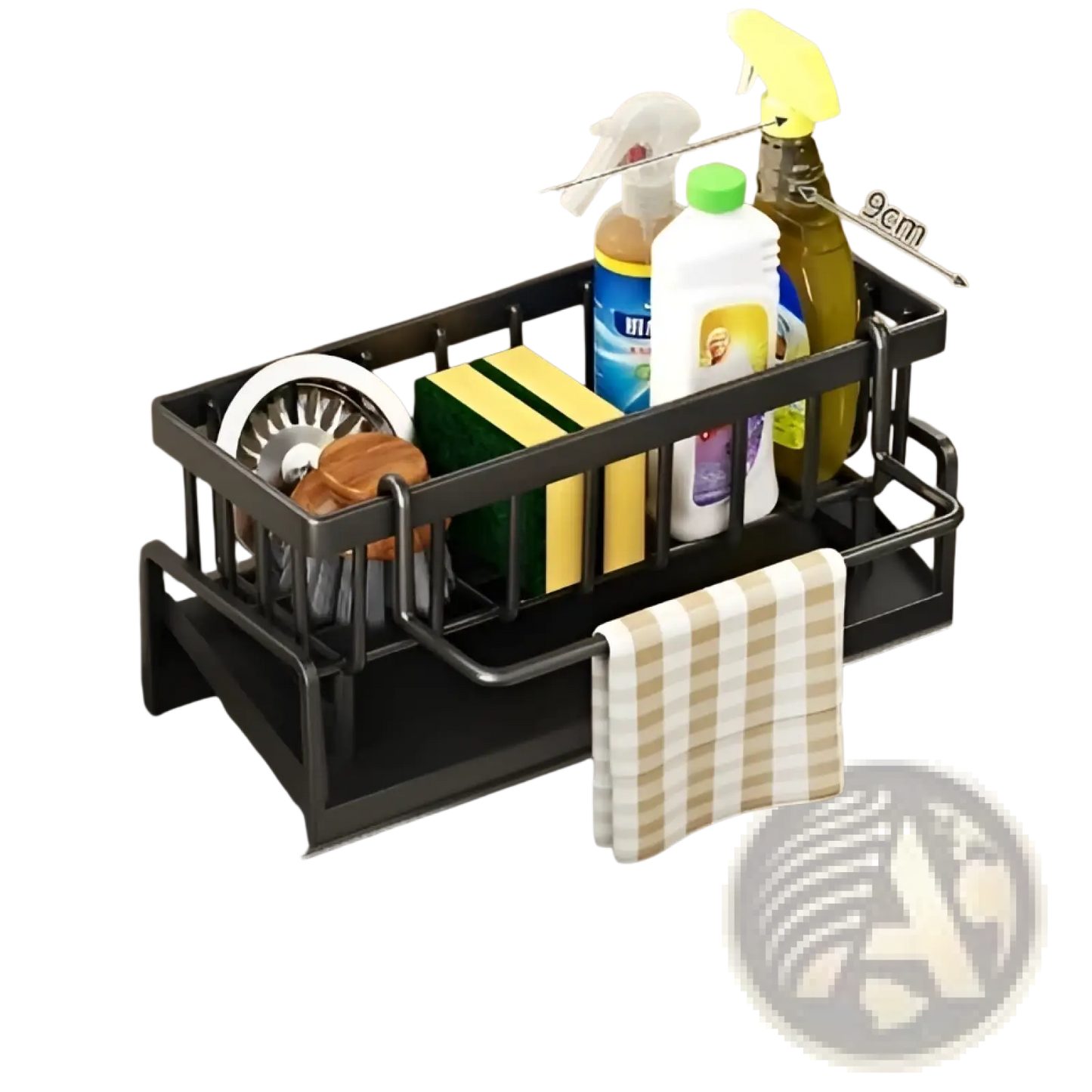 Kitchen Sink Storage Rack Stainless Steel Organizer