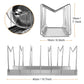 Adjustable Stainless Steel Pot and Pan Organizer Rack