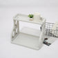 Multilayer Two Tier Kitchen Spice and Utensil Organizer Rack