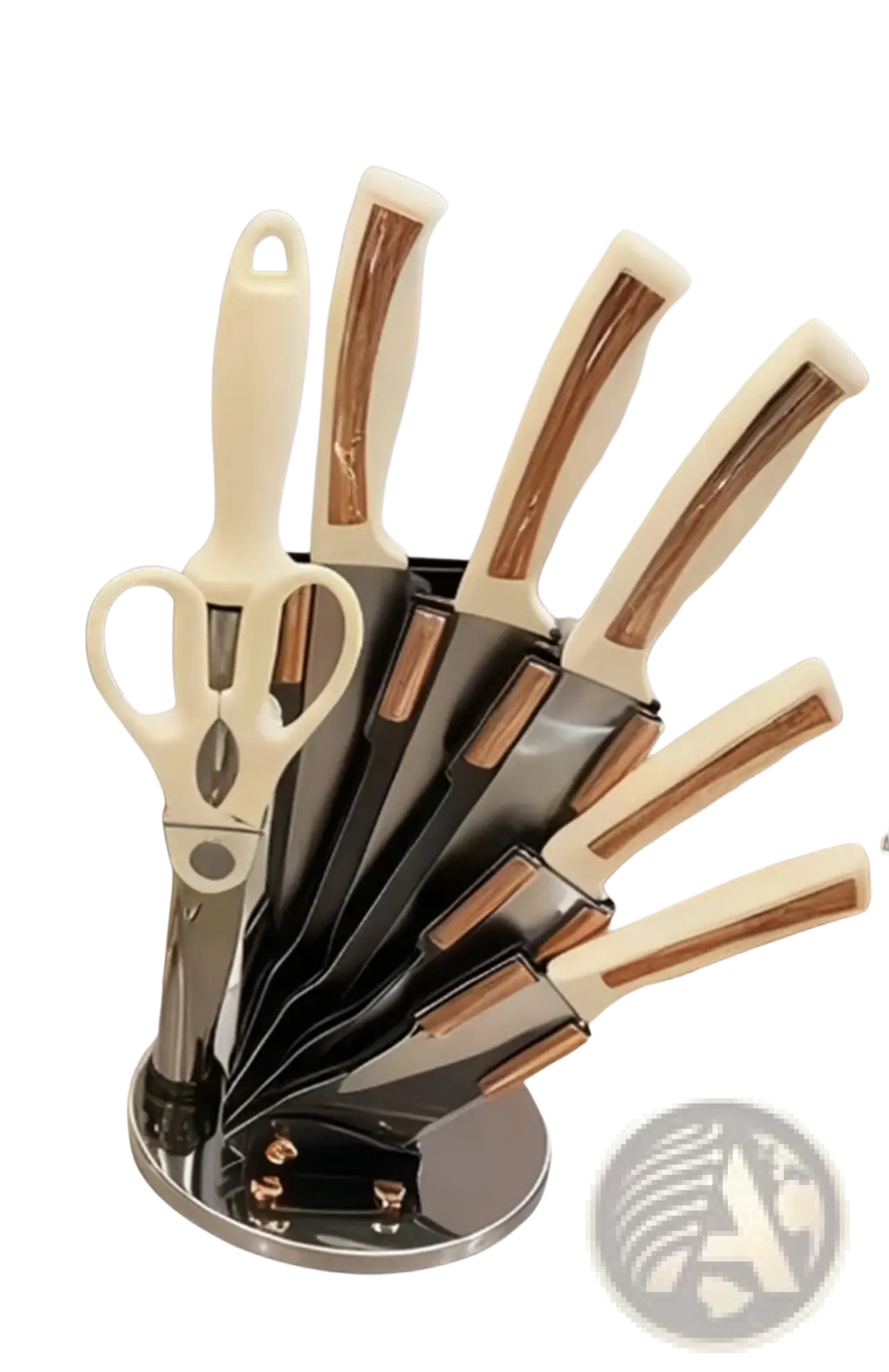 Kitchenware Knife Set with Modern Stainless Steel Blades