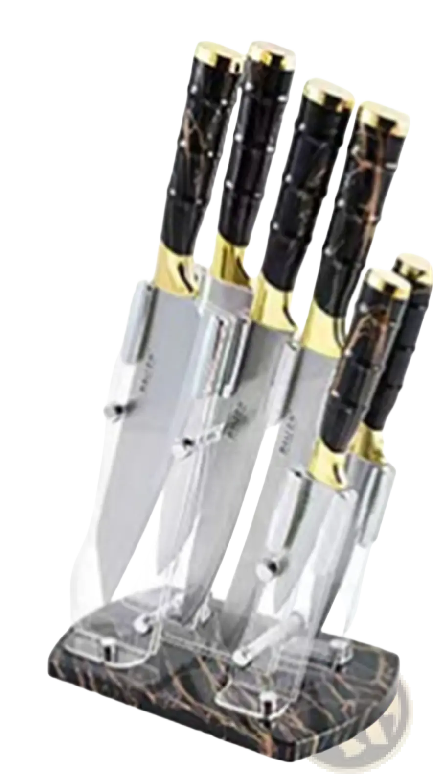 Kitchenware Knife Set with Modern Stainless Steel Blades