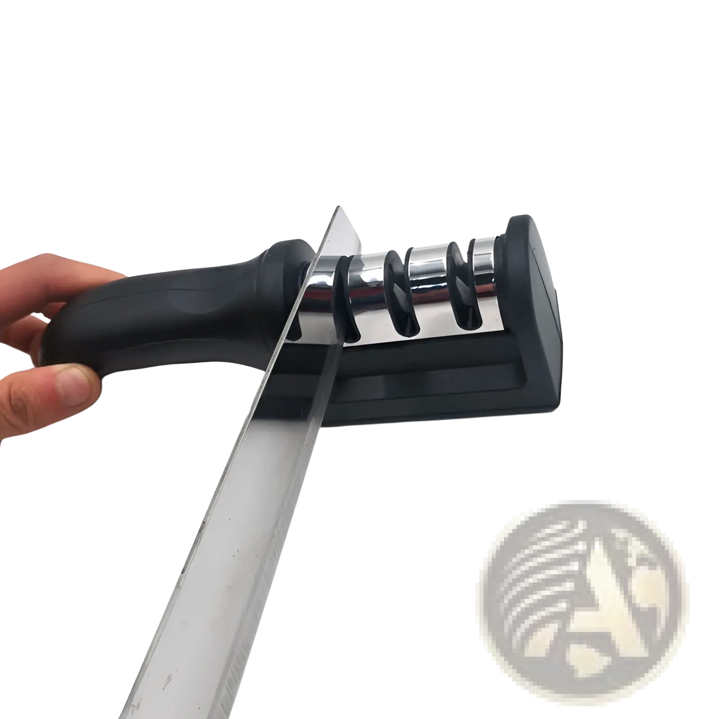 Knife Sharpener 3 Stage Manual Kitchen Tool Sharpener