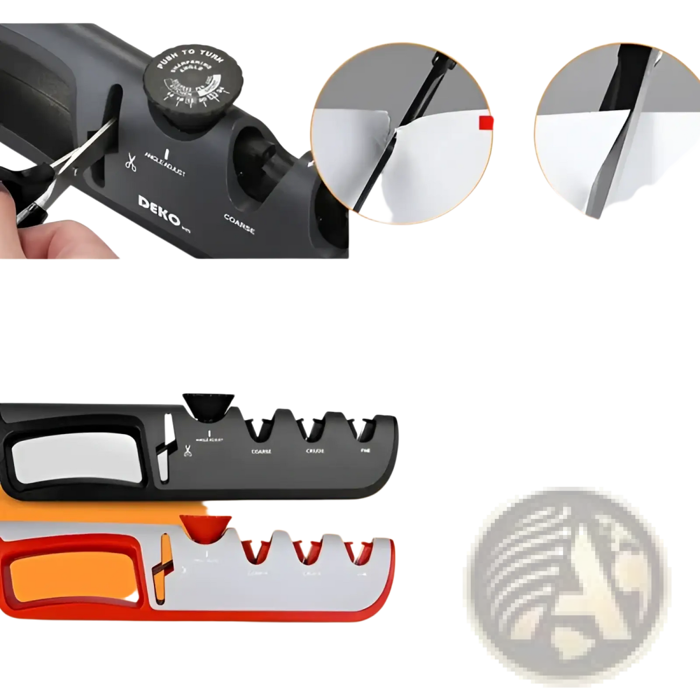 Knife Sharpener 5 in 1 Adjustable Professional Tool