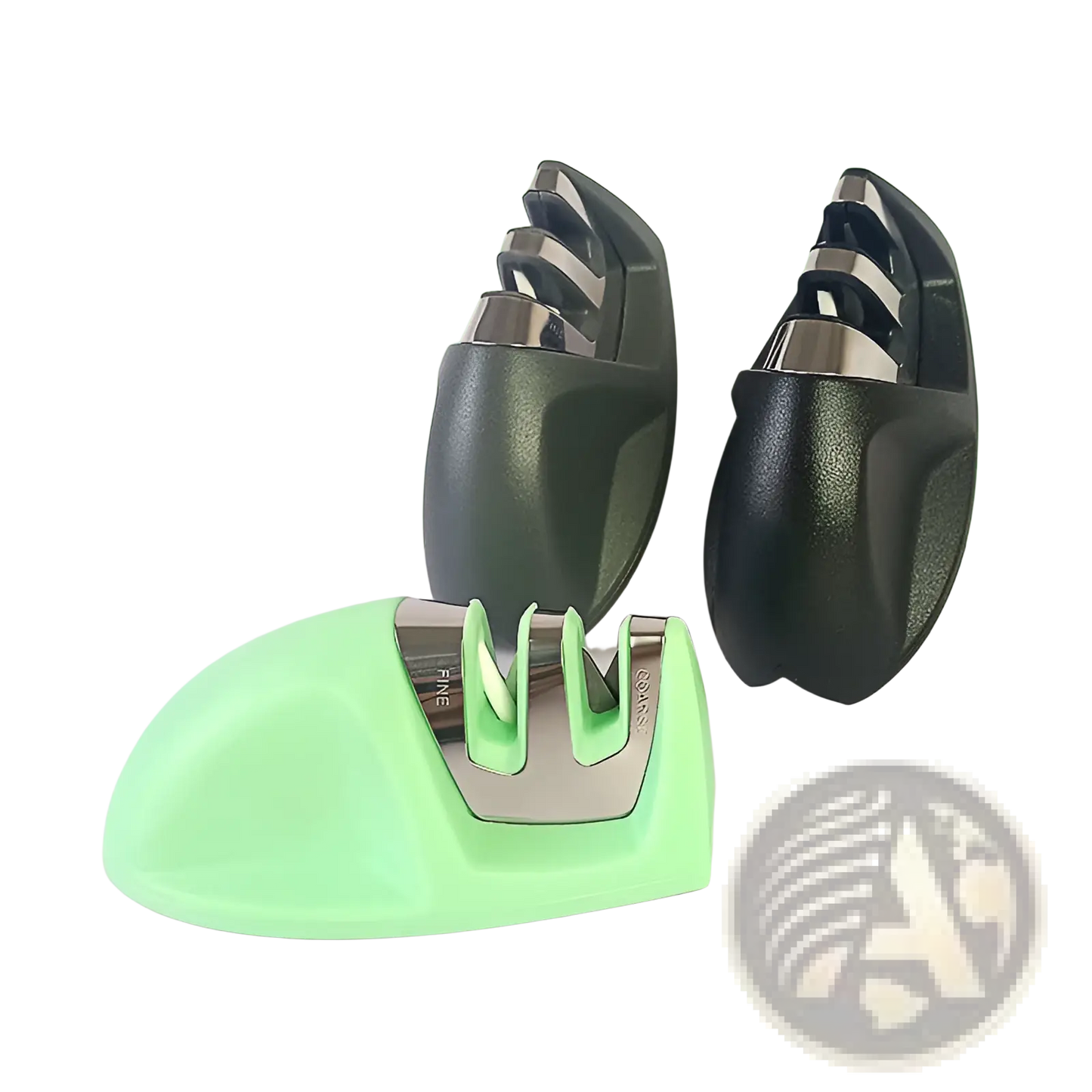 Knife Sharpener Portable 3 Slot Mouse Sharpening Tool
