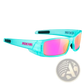 Koda Sport Polarized Square Mirror Lens Sunglasses