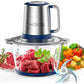 Koios 2l Electric Food Processor with Glass Bowl