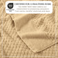 Cotton Diamond Waffle Weave Bath Towel Set - Grayson Collection