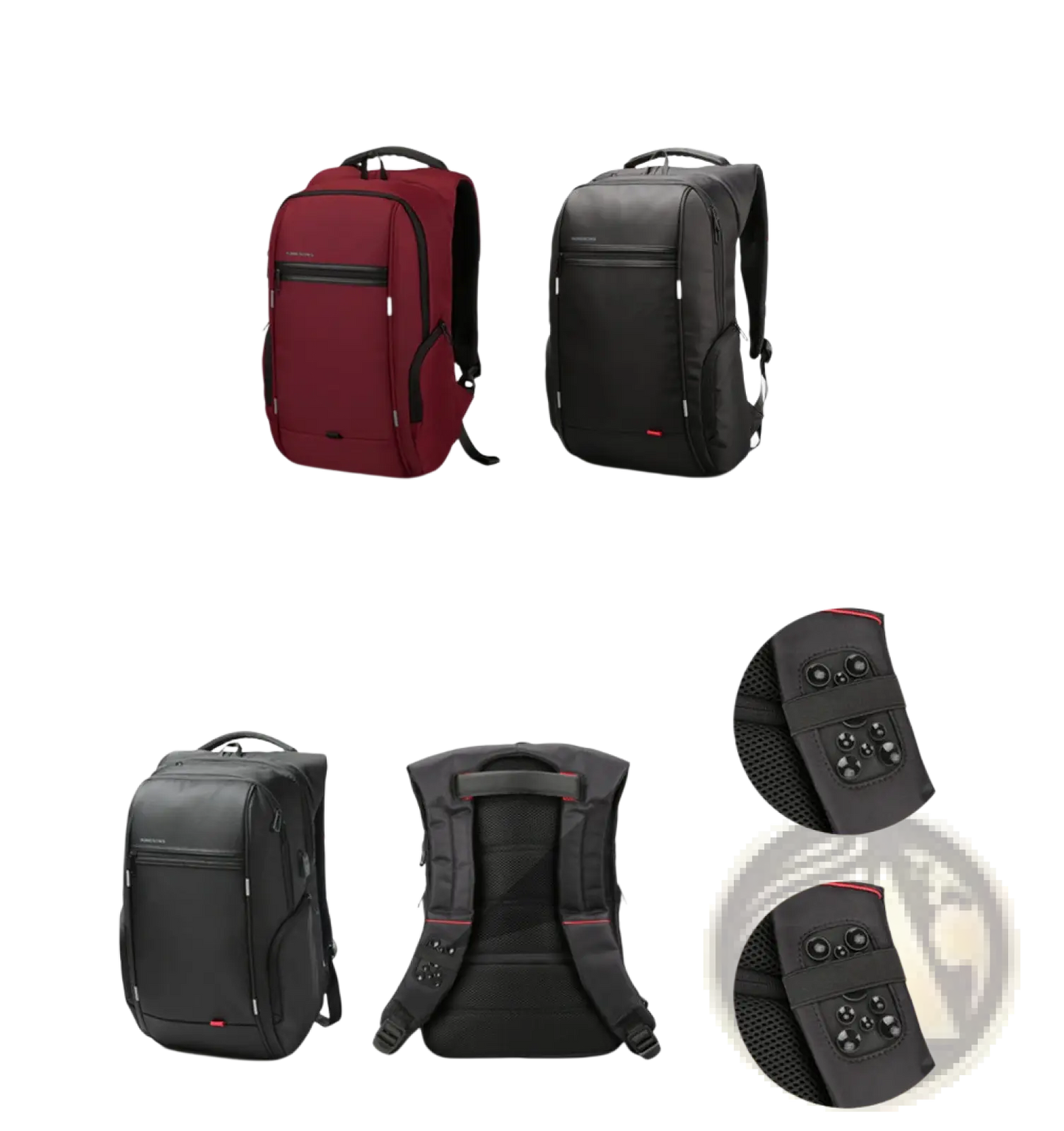 Laptop Backpack Waterproof Usb Charging Business Bag