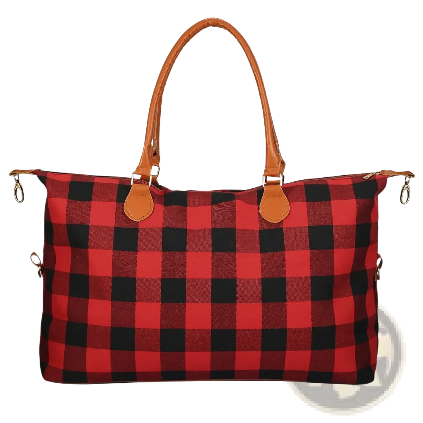 Large Capacity Cotton Canvas Weekend Travel Duffle Bag