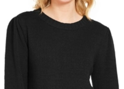 Karen Scott Women's Cotton Mock Neck Top Black Size Large