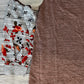 Frankie & Pop Women's Knit Floral Print Long Sleeve Top Brown Size Medium
