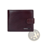 Leather Cowhide Wallet Multifunctional Bifold Clutch