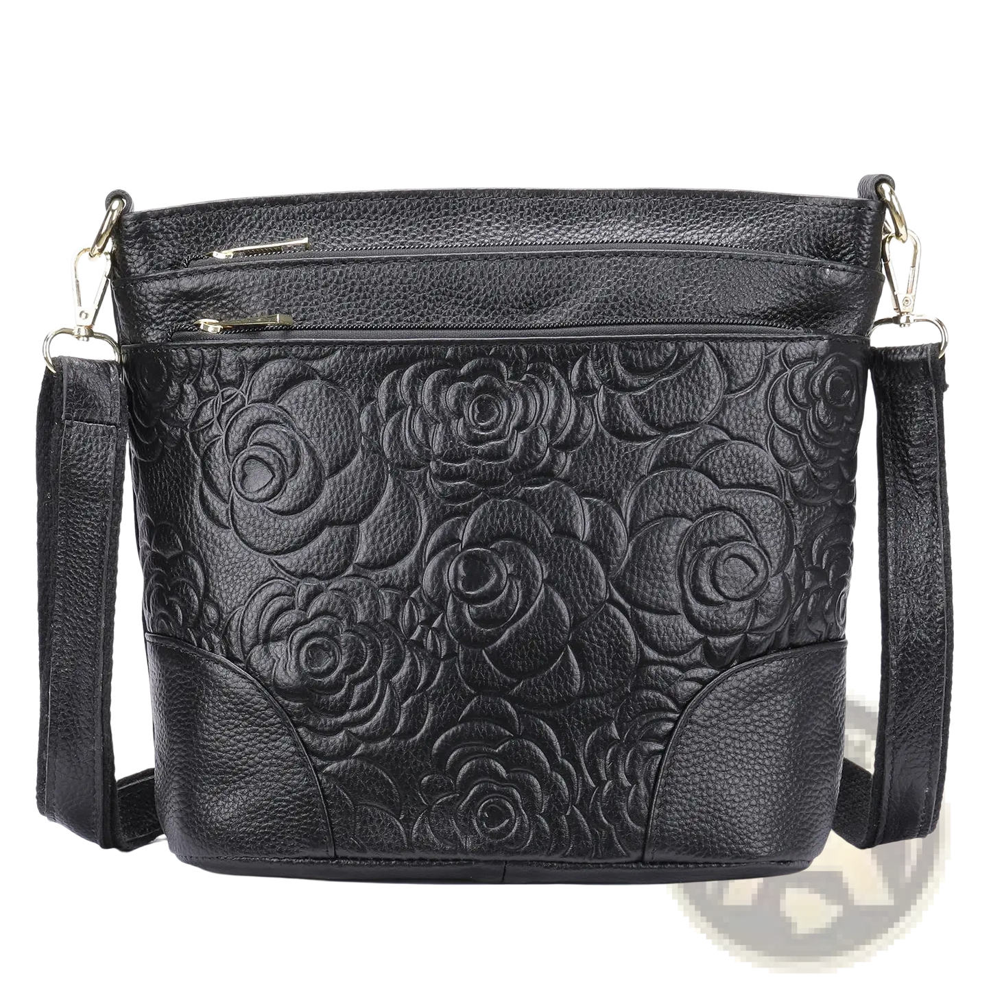 Leather Crossbody Bag Retro Cowhide Shoulder Purse