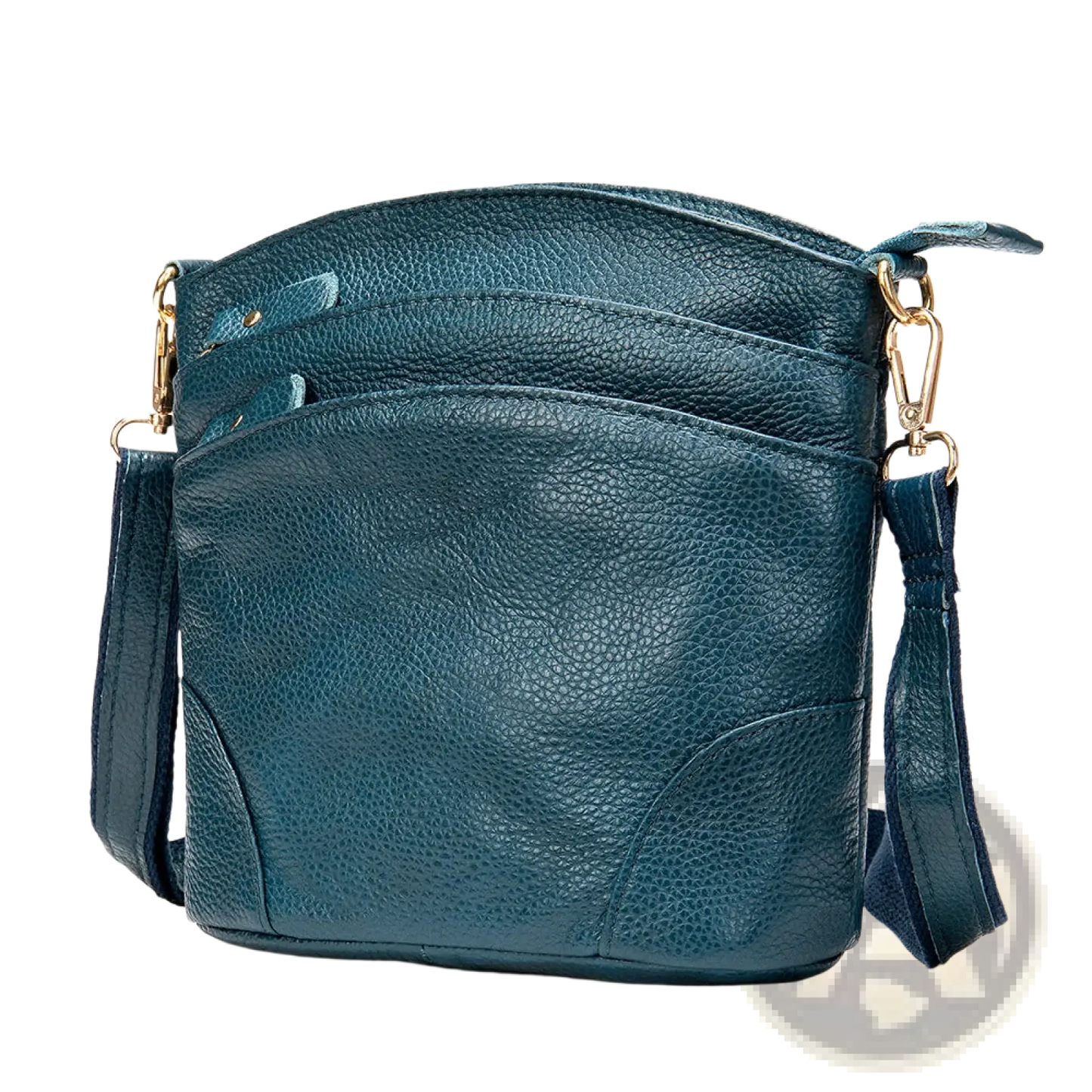 Leather Crossbody Bag Retro Cowhide Shoulder Purse